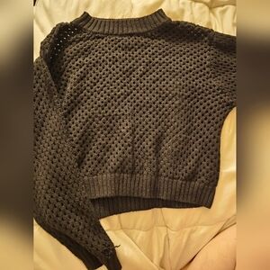 Knitted style sweater